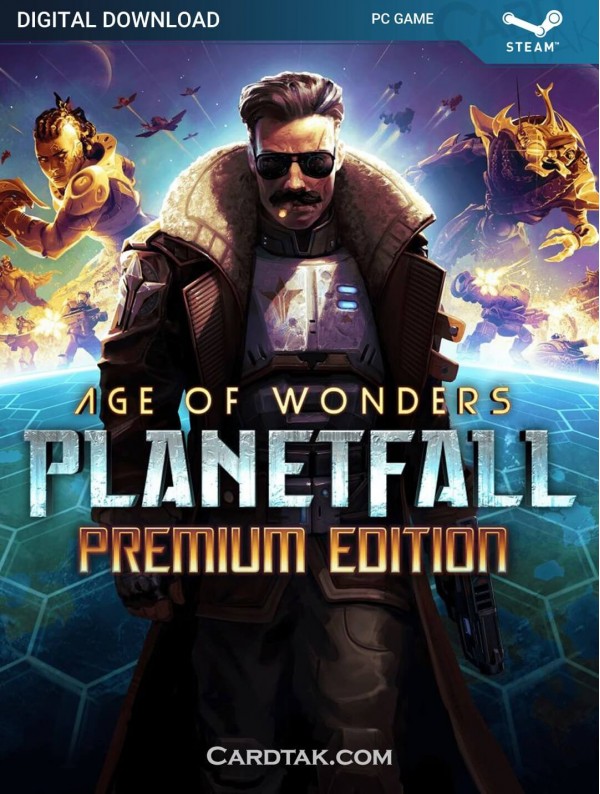 سی دی کی بازی Age of Wonders Planetfall Premium Edition 