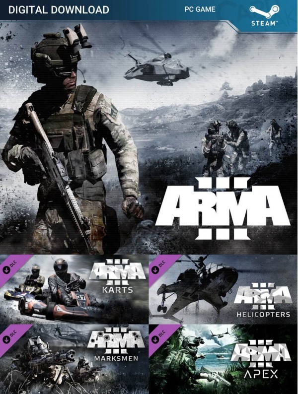 سی دی کی بازی Arma 3 Apex Edition
