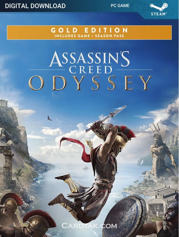 سی دی کی بازی Assassin’s Creed Odyssey Gold Edition