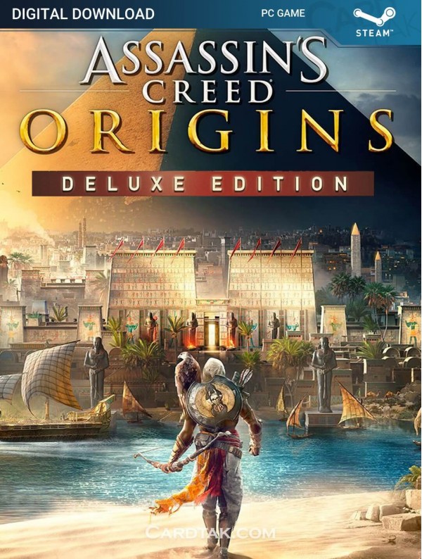 سی دی کی بازی Assassin’s Creed Origins Deluxe Edition