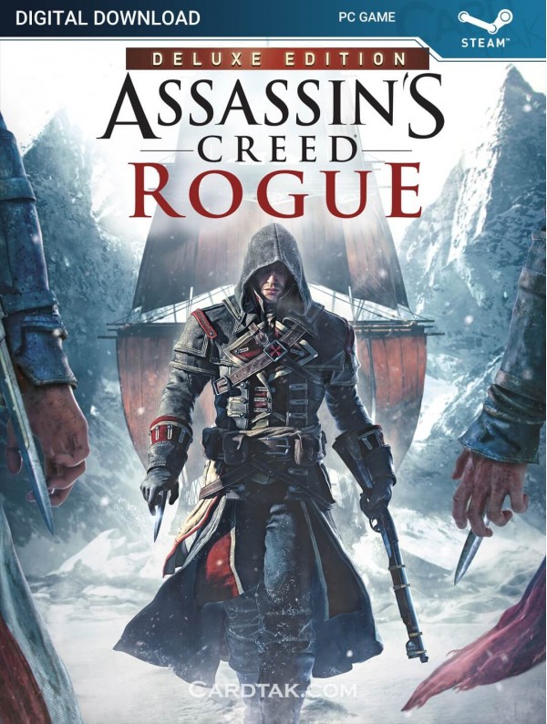 سی دی کی بازی Assassin’s Creed Rogue Deluxe