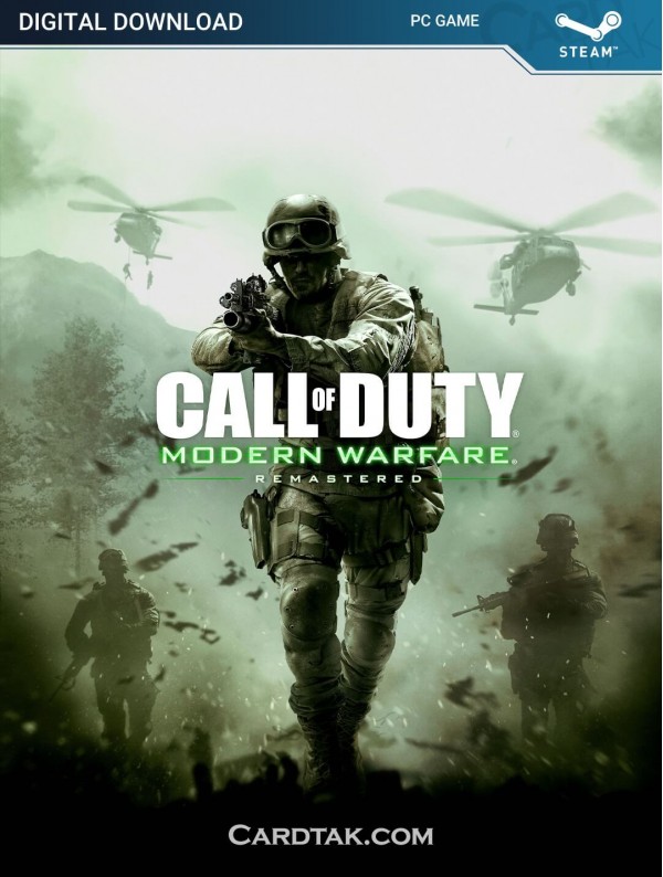 سی دی کی بازی Call of Duty Modern Warfare Remastered