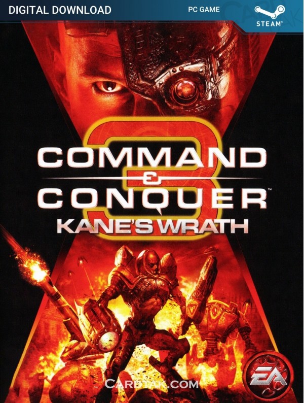 سی دی کی بازی Command & Conquer 3 Kane's Wrath