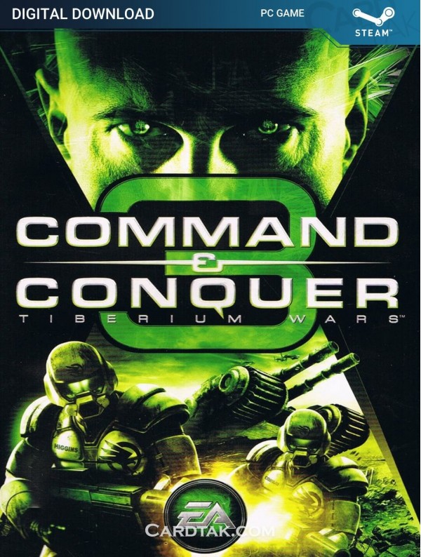 سی دی کی بازی Command & Conquer 3 Tiberium Wars