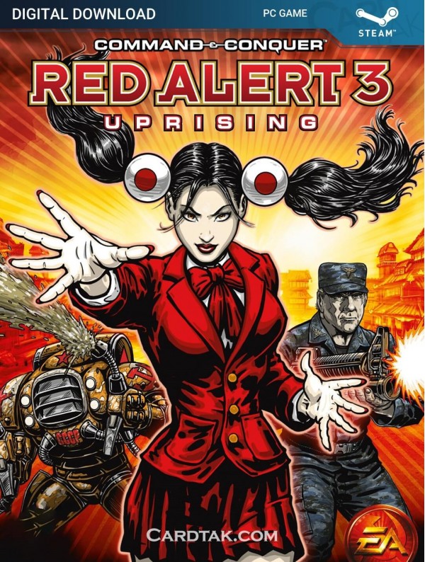 سی دی کی بازی Command & Conquer Red Alert 3 - Uprising