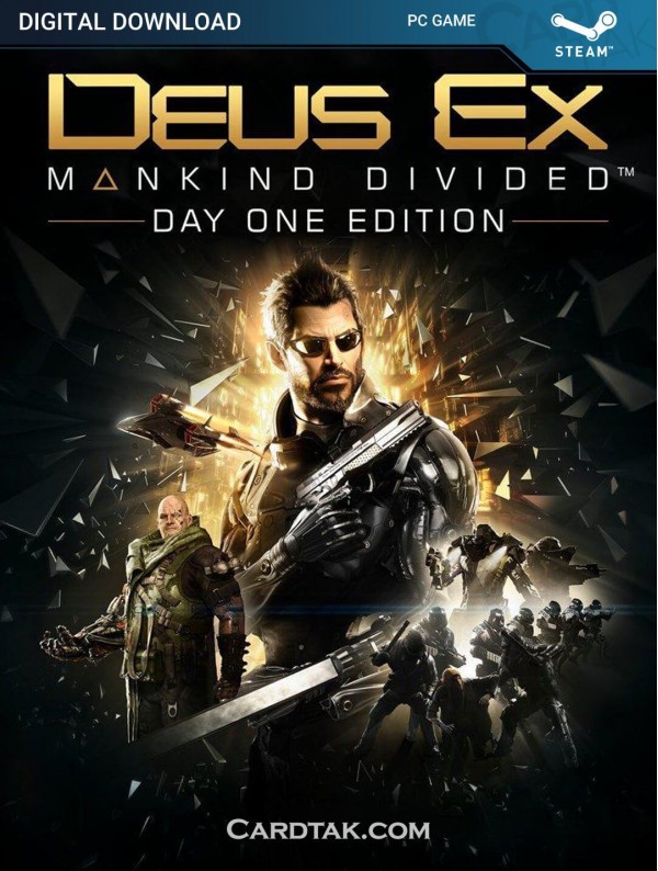 سی دی کی بازی Deus Ex Mankind Divided