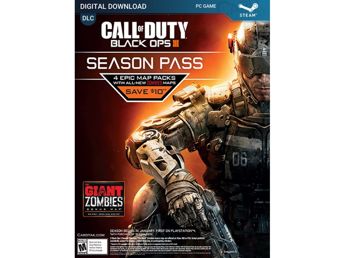 Call of Duty Black Ops 3 Season Pass (Steam/TR)