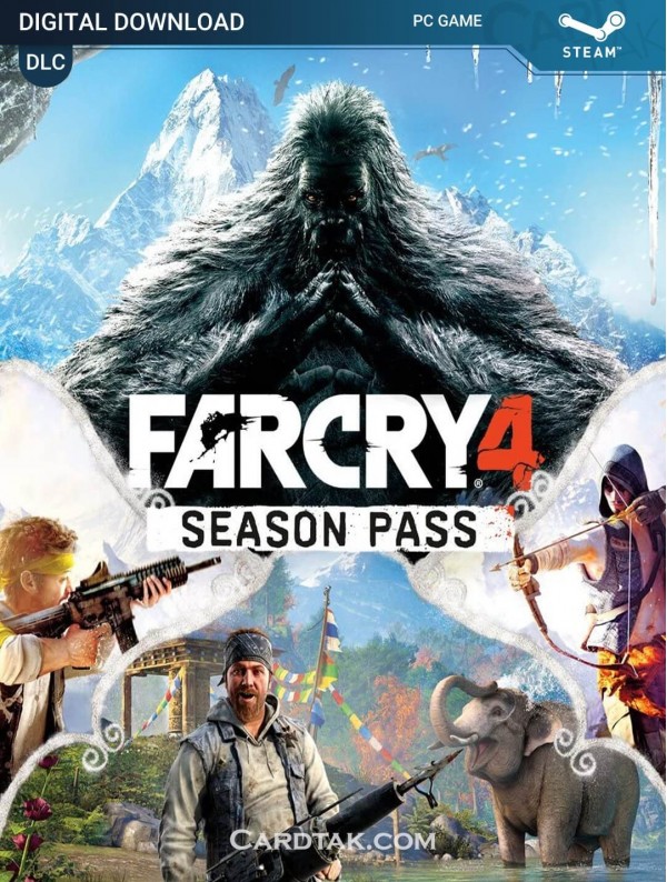 Far Cry 4 Season Pass (Steam)