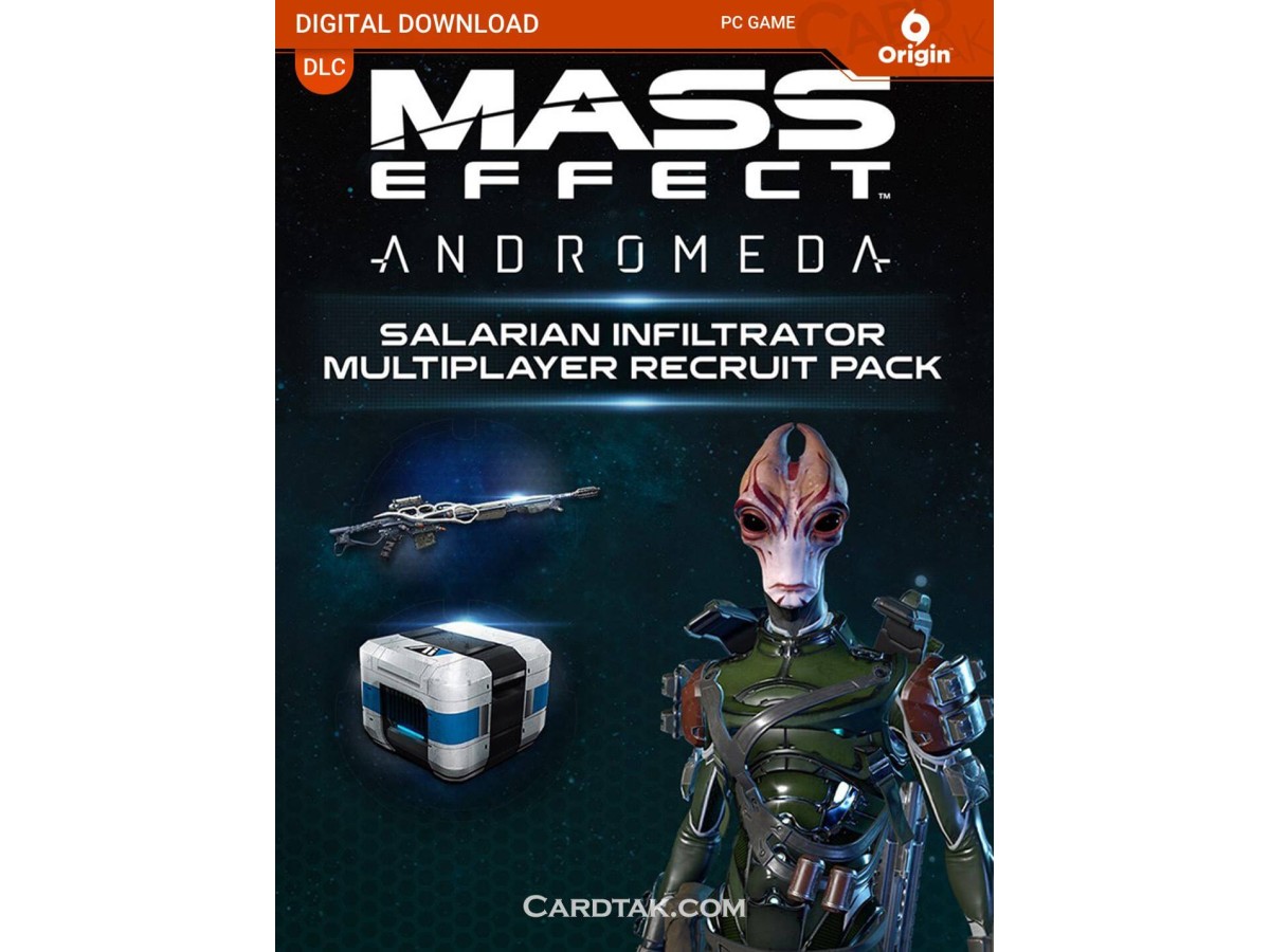 Mass Effect Andromeda Salarian Infiltrator Multiplayer Recruit Pack (Origin)
