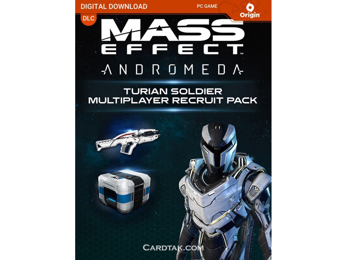 Mass Effect Andromeda Turian Soldier Multiplayer Recruit Pack (Origin)