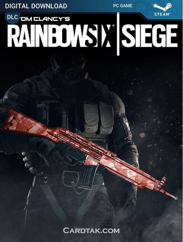 Tom Clancy's Rainbow Six Siege Ruby Weapon Skin (Steam)