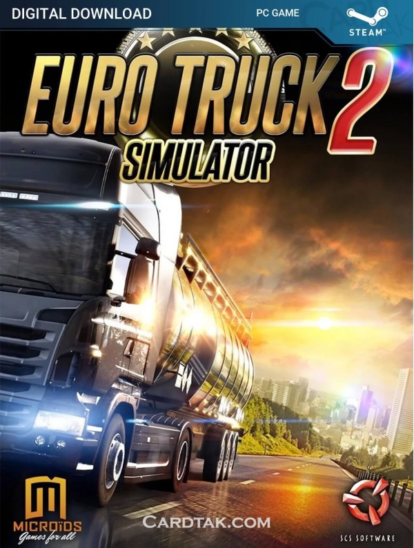 سی دی کی بازی Euro Truck Simulator 2