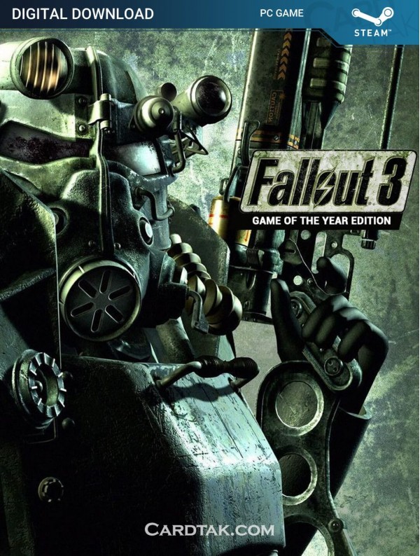 سی دی کی بازی Fallout 3 Game Of The Year Edition