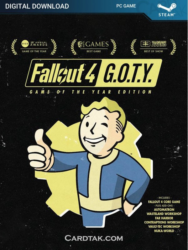 سی دی کی بازی Fallout 4 Game of the Year Edition
