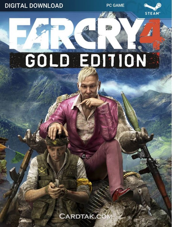 سی دی کی بازی Far Cry 4 Gold