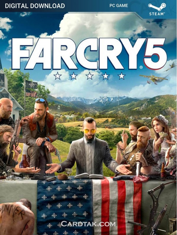 سی دی کی بازی Far Cry 5 Standard Edition