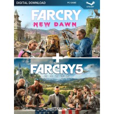 Far Cry 5 + Far Cry New Dawn Deluxe Edition Bundle (Steam)