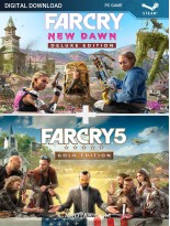 Far Cry 5 Gold Edition + Far Cry New Dawn Deluxe Edition Bundle (Steam)