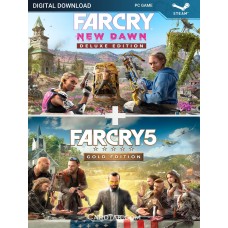 Far Cry 5 Gold Edition + Far Cry New Dawn Deluxe Edition Bundle (Steam)