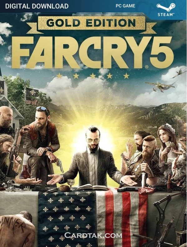 سی دی کی بازی Far Cry 5 Gold Edition