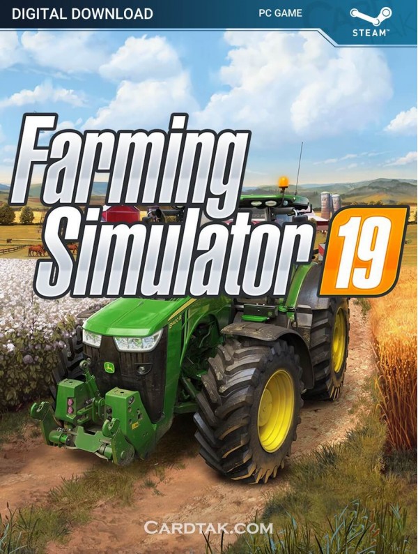 سی دی کی بازی Farming Simulator 19