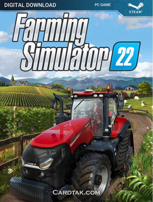 سی دی کی بازی Farming Simulator 22