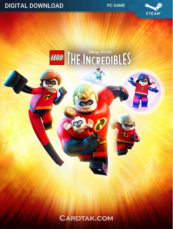 سی دی کی بازی LEGO The Incredibles