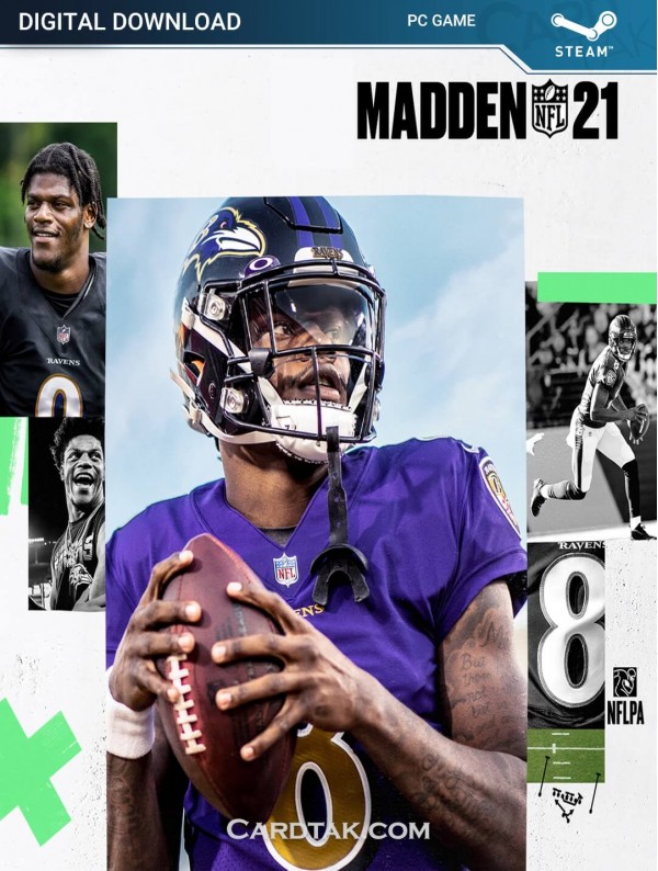 سی دی کی بازی Madden NFL 21