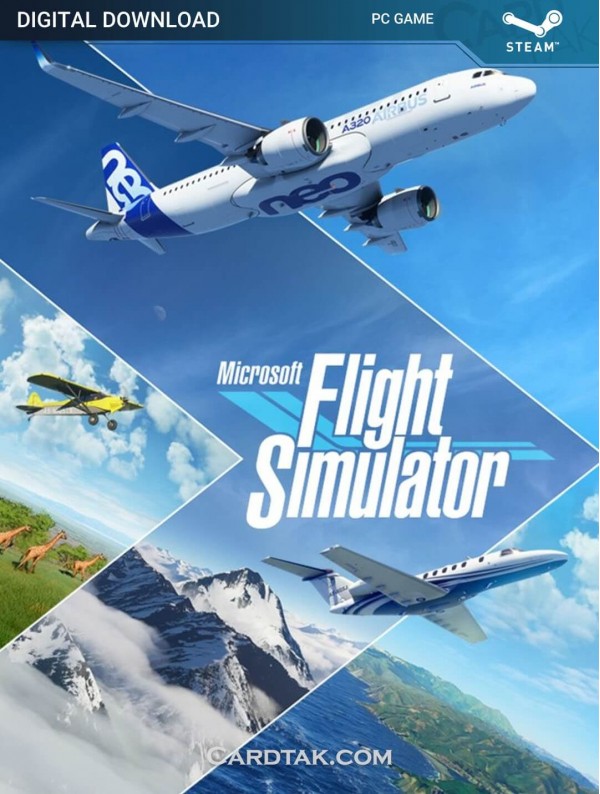 سی دی کی بازی Microsoft Flight Simulator