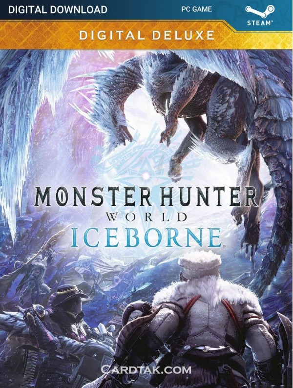 سی دی کی بازی Monster Hunter World Iceborne Digital Deluxe