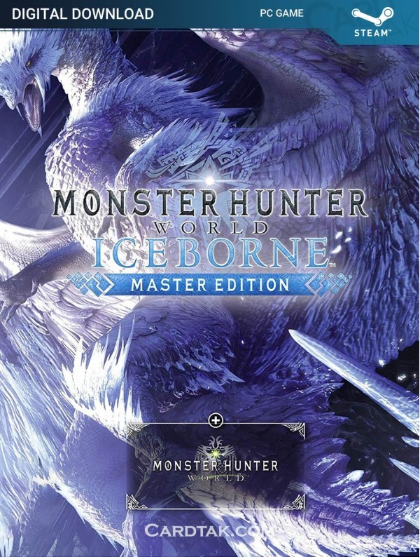 سی دی کی بازی Monster Hunter World Iceborne Master Edition