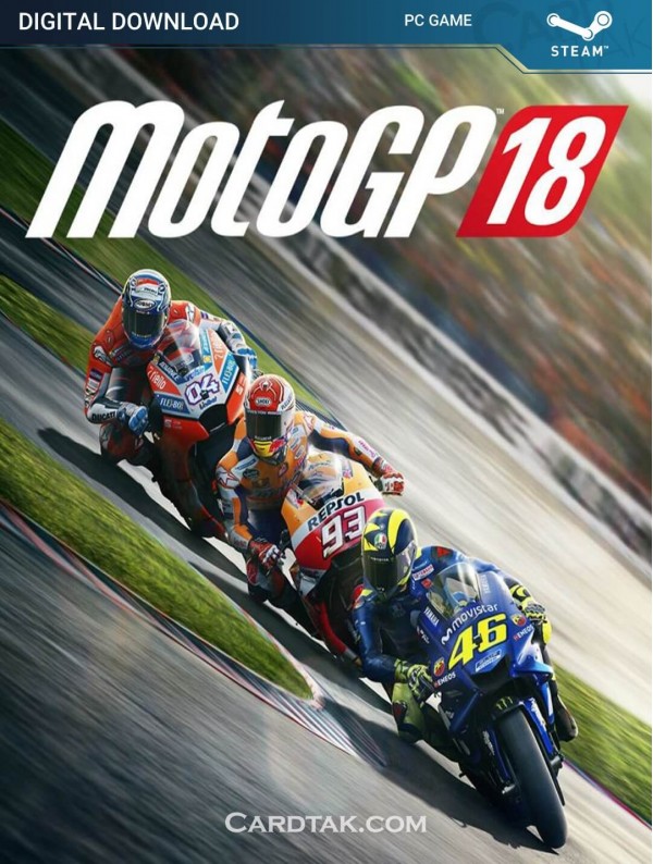 سی دی کی بازی MotoGP 18