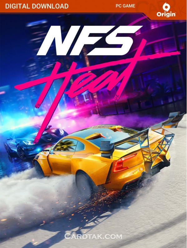 سی دی کی بازی Need for Speed Heat  تحت اوریجین