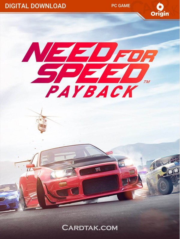 سی دی کی بازی Need for Speed Payback  تحت اوریجین