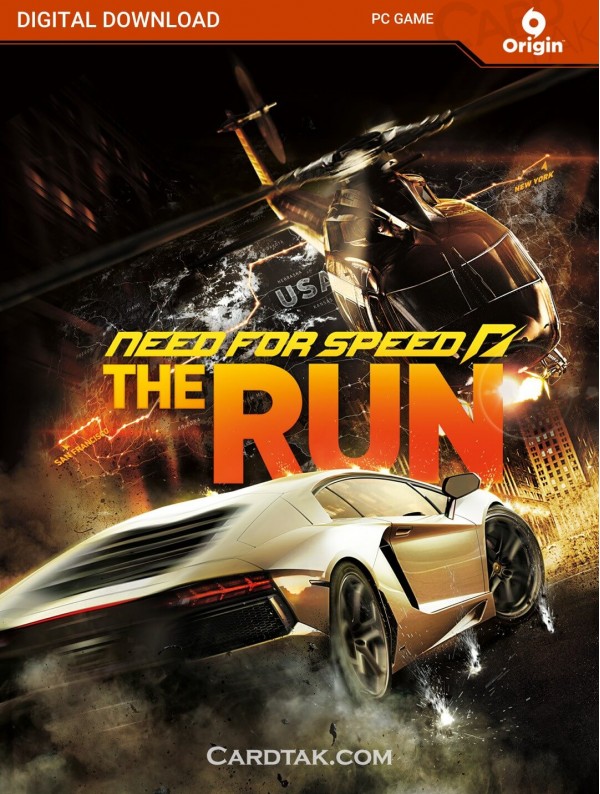 سی دی کی بازی Need for Speed The Run تحت اوریجین