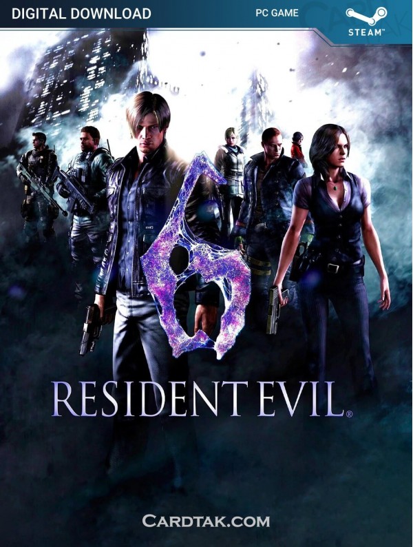 سی دی کی بازی Resident Evil 6 Complete