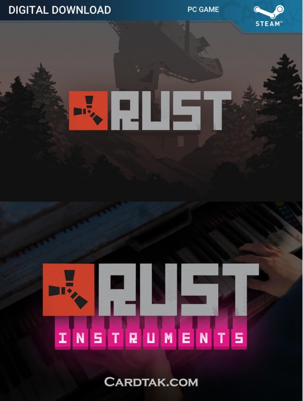 سی دی کی بازی Rust + Rust Instruments Bundle