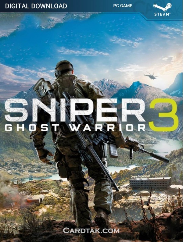 سی دی کی بازی Sniper Ghost Warrior 3