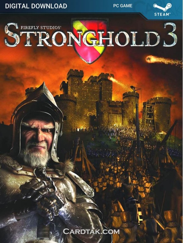 سی دی کی بازی Stronghold 3 Gold