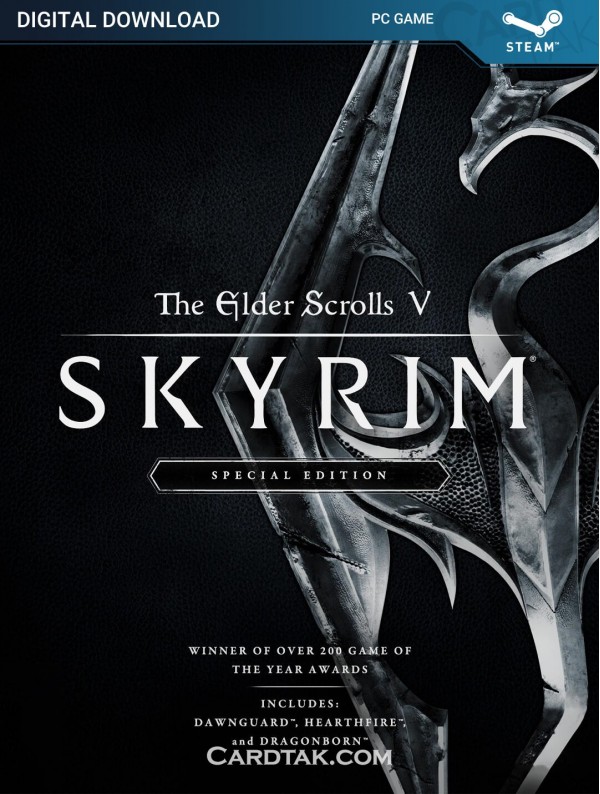 سی دی کی بازی The Elder Scrolls V Skyrim Special Edition