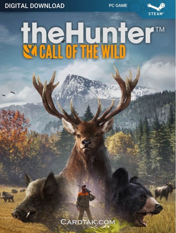 سی دی کی بازی The Hunter Call of the Wild