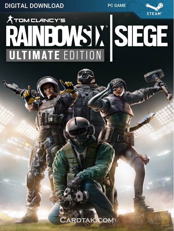 سی دی کی بازی Tom Clancy's Rainbow Six Siege Ultimate Edition