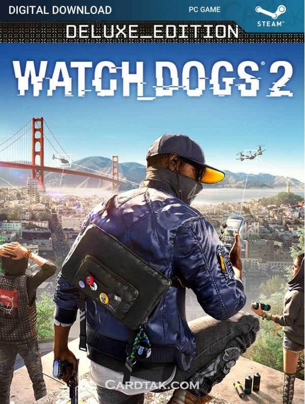 سی دی کی بازی Watch Dogs 2 Deluxe Edition