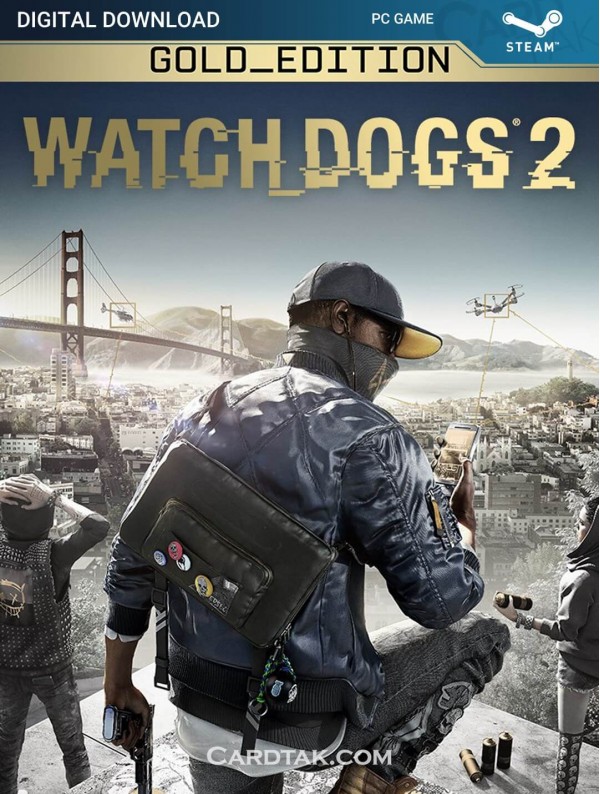 سی دی کی بازی Watch Dogs 2 Gold Edition
