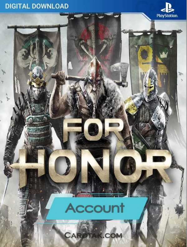اکانت ظرفیتی بازی For Honor PS4