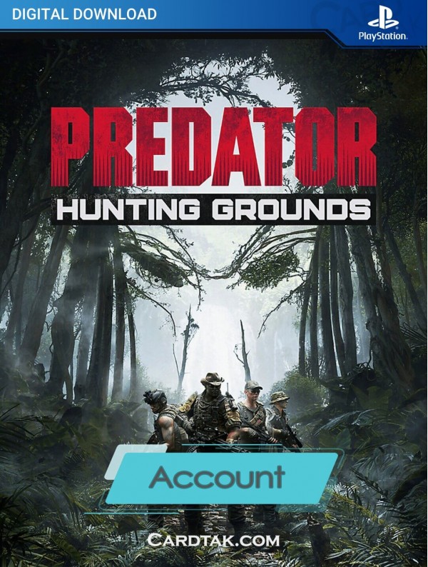 اکانت ظرفیتی بازی Predator Hunting Grounds PS4