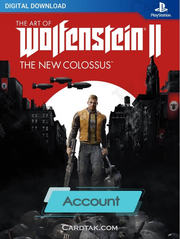 اکانت ظرفیتی بازی Wolfenstein 2 The New Colossus PS4