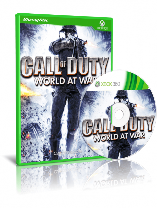 دیسک بازی Call of Duty World at War xbox 360
