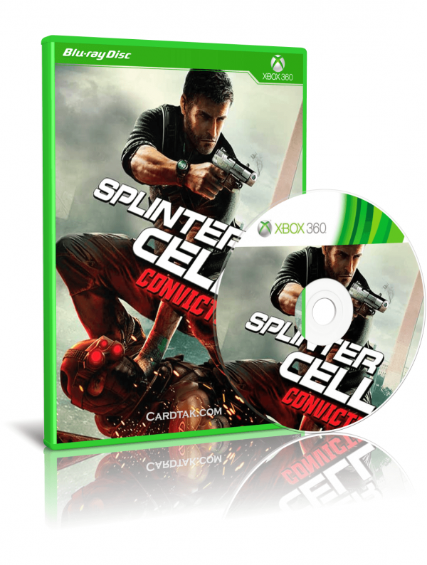 دیسک بازی Tom Clancy's Splinter Cell Conviction xbox 360