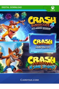 Crash Bandicoot-Quadrilogy Bundle (XBOX/Acc/Home)